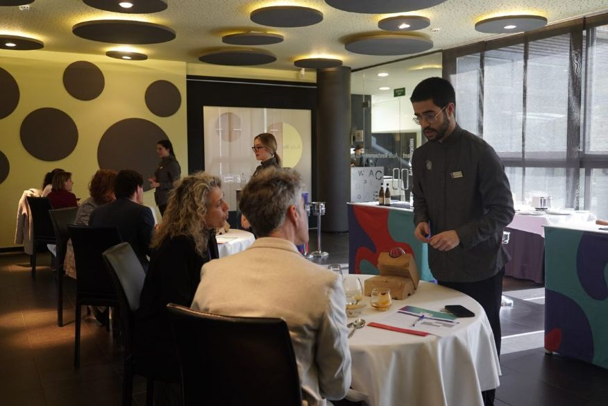 Photography from: Concurso de Cocina y Pastelería del CETT | Aula Restaurant